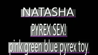 Natasha Gets Nasty With Pyrex In Her Pussy! - AVI VERSION