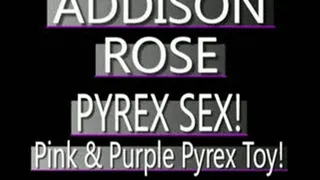 Addison Rose - Pink & Purple Pyrex Pantyhose Play! - IPOD FORMAT