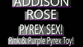 Addison Rose - Pink & Purple Pyrex Pantyhose Play! - (320 X 240 SIZED)