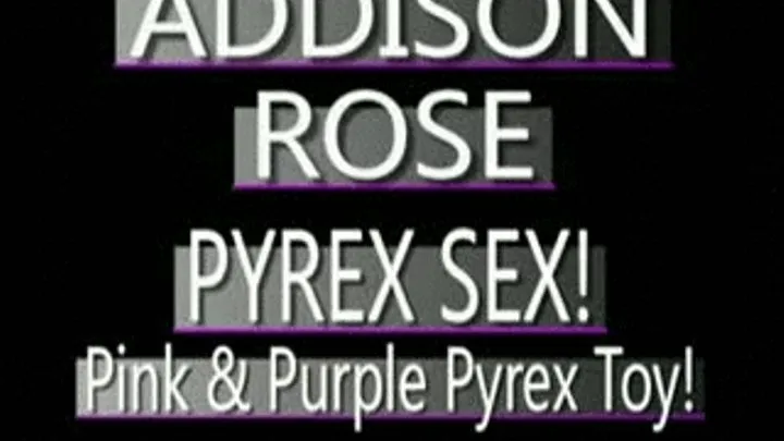 Addison Rose - Pink & Purple Pyrex Pantyhose Play! - (368 X 208 SIZED)