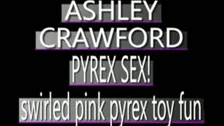 Vacationing Ashley Crawford Gets Off With Pink Pyrex! - (320 X 240 SIZED)