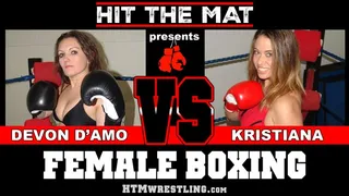 Devon vs Kristiana Boxing Part 1