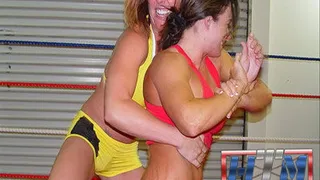 Christie Ricci vs Jennifer Thomas Female Wrestling HTM133