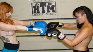 Annie Cruz vs Lauren Phillips Boxing