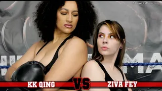 KK Qing vs Ziva Fey Boxing Beatdown