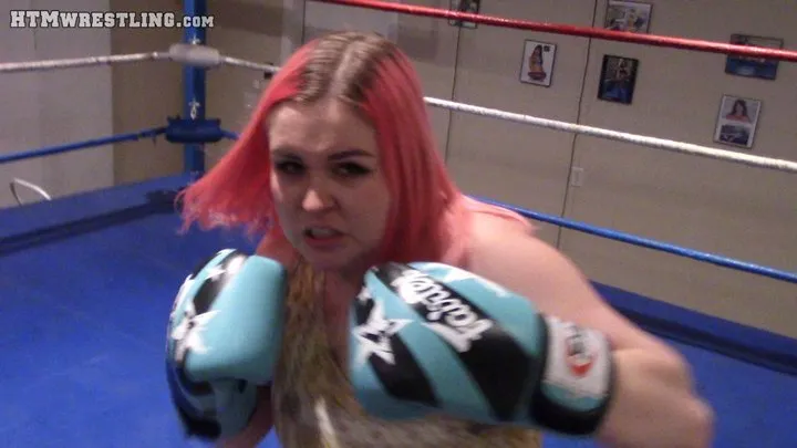 Boxing Aria Blake! Femdom POV