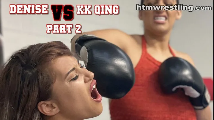 Denise vs KK Qing Boxing Part 2