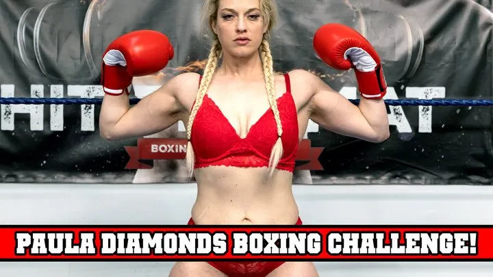 Paula Diamonds Boxing Challenge! POV