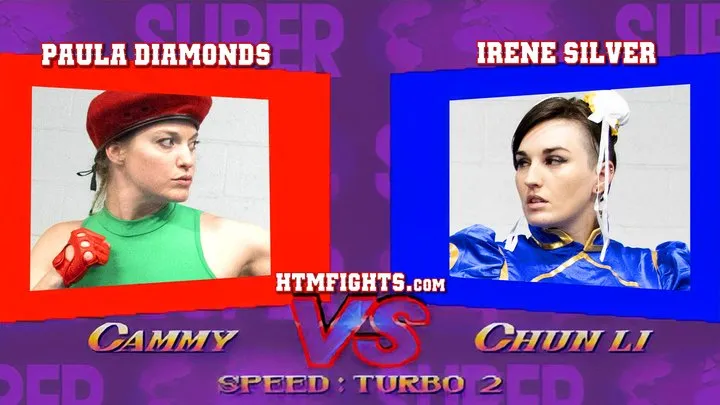 Cammy vs Chun Li - Round 1 (Irene Silver vs Paula Diamonds)