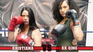 KK Qing vs Kristiana Boxing Part 1