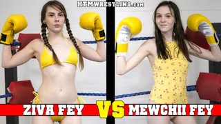 Ziva Fey vs Mewchii Fey - Sibling Slugfest!