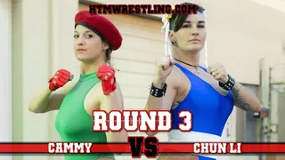 Cammy vs Chun Li - Round 3 (Irene Silver vs Paula Diamonds)