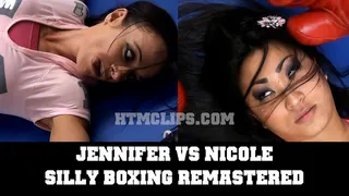 Cartoony Boxing Match Jennifer vs Nicole (Silly Boxing Remastered)