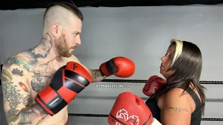 Jenny Steel vs Aaron Hummer Mixed Boxing