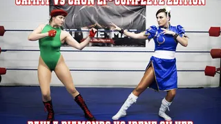 Cammy vs Chun Li - Full Fight (Irene Silver vs Paula Diamonds)
