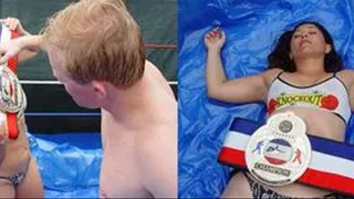 HTM-20c: Tomiko vs. Duncan Oil Wrestling Championship (Part 3)