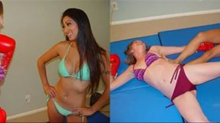 HTM 78a: Nicole vs. Helena (Tickling Match)