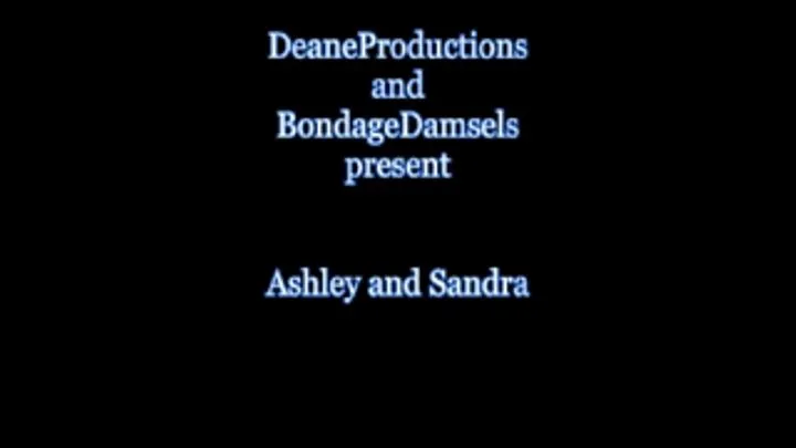 Ashley and Sandra: The Could Usually Get Out Of Trouble - But Not This Time