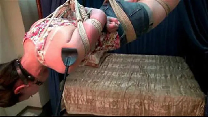 Gwen: Brutal Shibari Bondage - And A Riding Crop