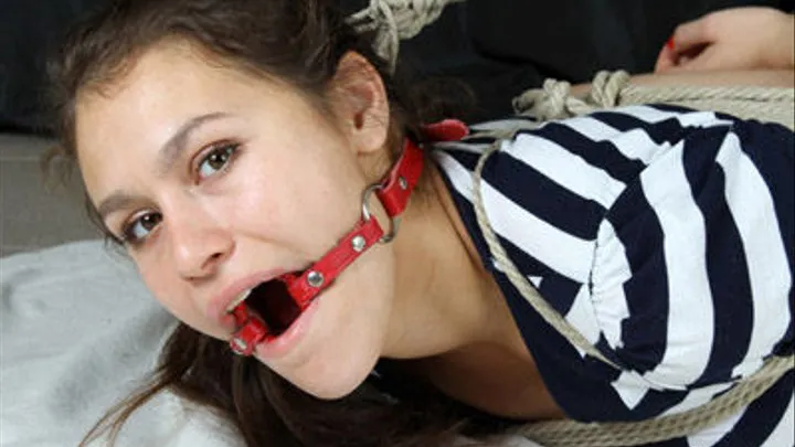 Roxanna: A Bondage Virgin In Hair Hogtie Hell