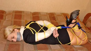 Anna: HOGTIED, TapeGagged & TICKLED