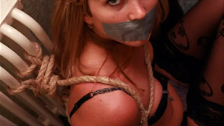 Delta: Sorority Initiation - Hemp Rope Bondage - With A "Bang"