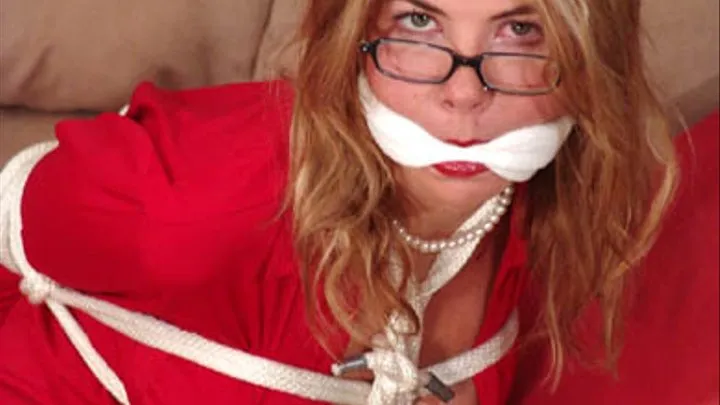 Kimberley Anne: Busines Woman Bondage - Tied, CleaveGagged & Struggling