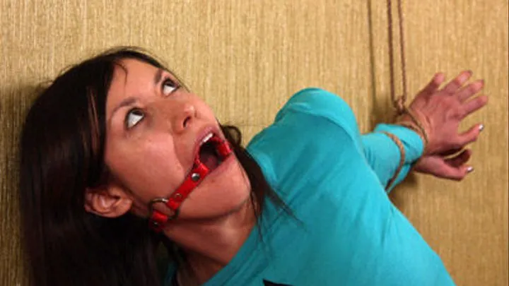 Tight Strappado, O-Ring Gagged & Drooling - A Few Of Her Favorite Things