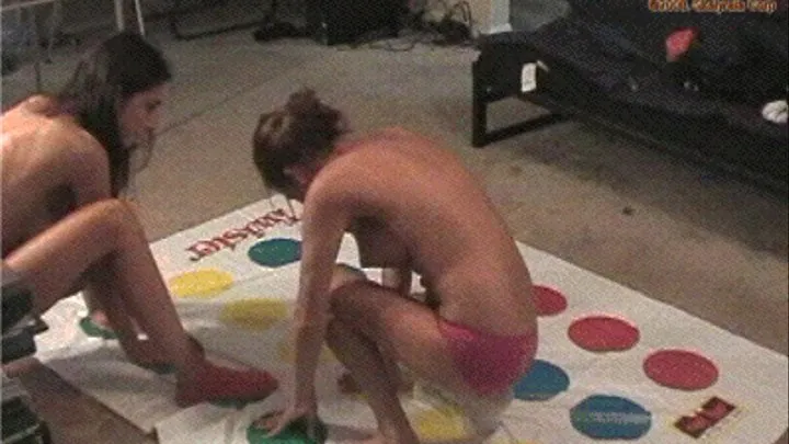 Emily and Violetta play twister - 15