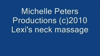 lexi's self neck massage