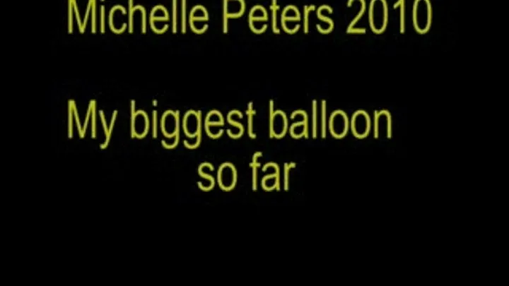 My biggest Balloon so far