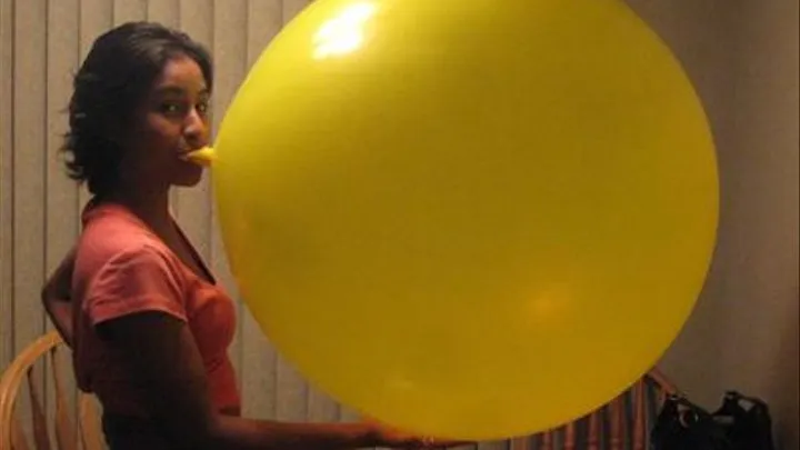 Kiana's biggest balloon yet