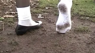 Dirty bobby sox - Walking with only one shoe on