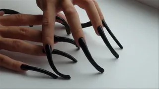 Show Black Nails