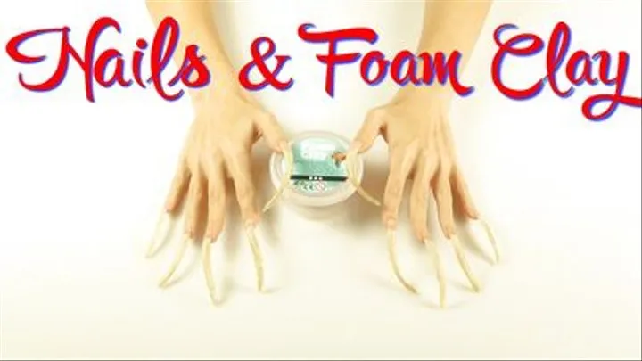 Nails Play With Foam Clay( )