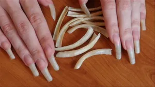Natural Nails New Lenght & Cuted Nails Near