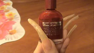 Best FingerNails Polishing -RED