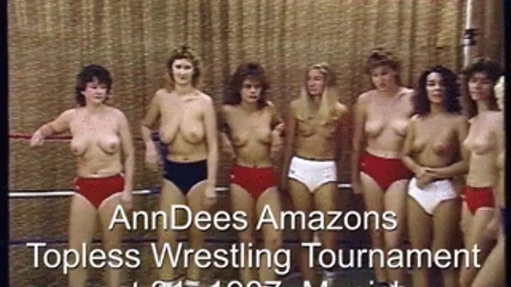 Tournament october 31, 1987 FreeStyle Topless #1