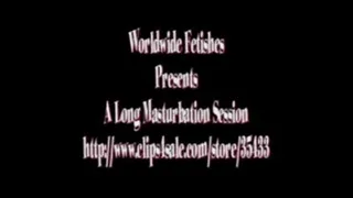 A Long Masturbation Session - MPEG