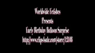 Early Birthday Balloon Surprise - MPEG