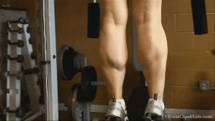 Fantasy Calves 17.5 inch Muscular Calves Reps On The Bench Hi Res