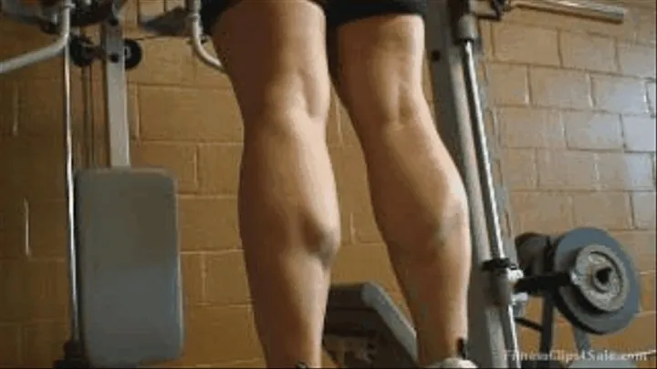 Fantasy Calves 17.5 inch Muscular Calves Reps On The Bench