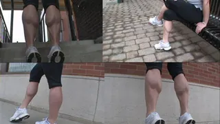 Insane Calves of An Olympic Lifter - Fixed w/interactions