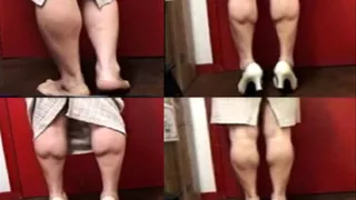 Sexy Latina Muscular Calves