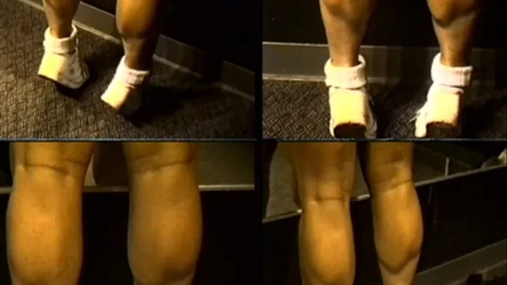 Carrie's Long Beautiful Calf Muscles