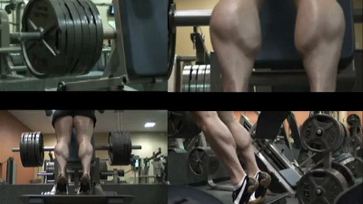 Watch Me Do 600lb Calf Raises