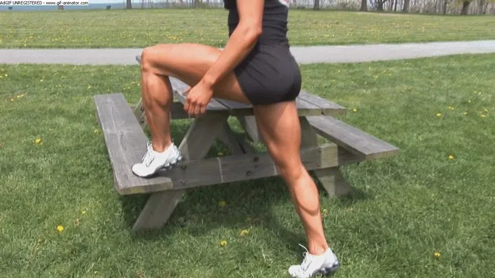 Valerie Muscular Calves On The Table Hi Res