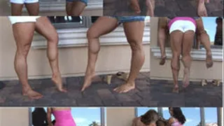 Muscular Calves Comparison-Italian vs Kristen