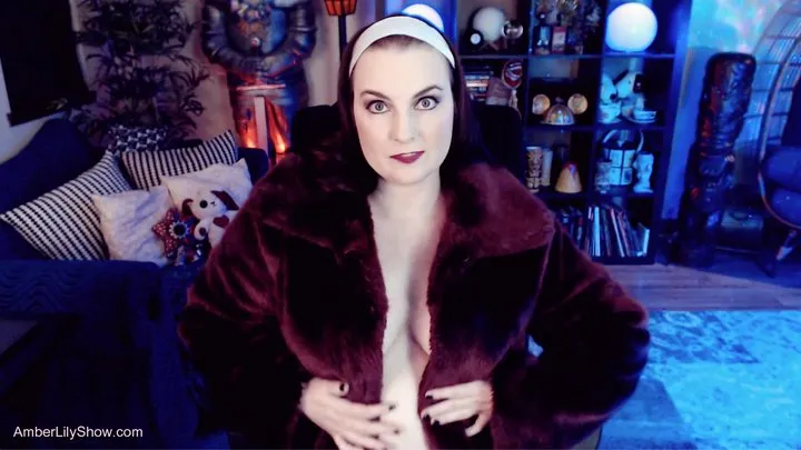 Strange Woman In Fur Wants Pets