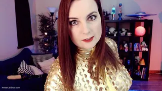 The Last Of My Gold Catsuit